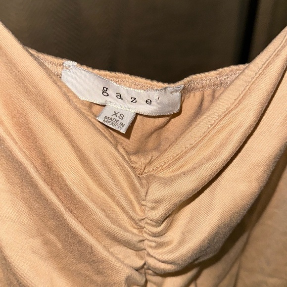 Cream crop top NWOT size XS - Picture 3 of 5